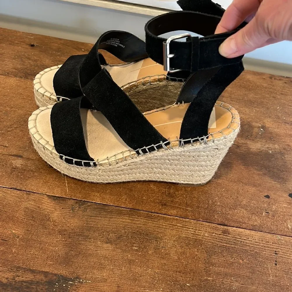 Dolce Vita espadrille wedge sandals